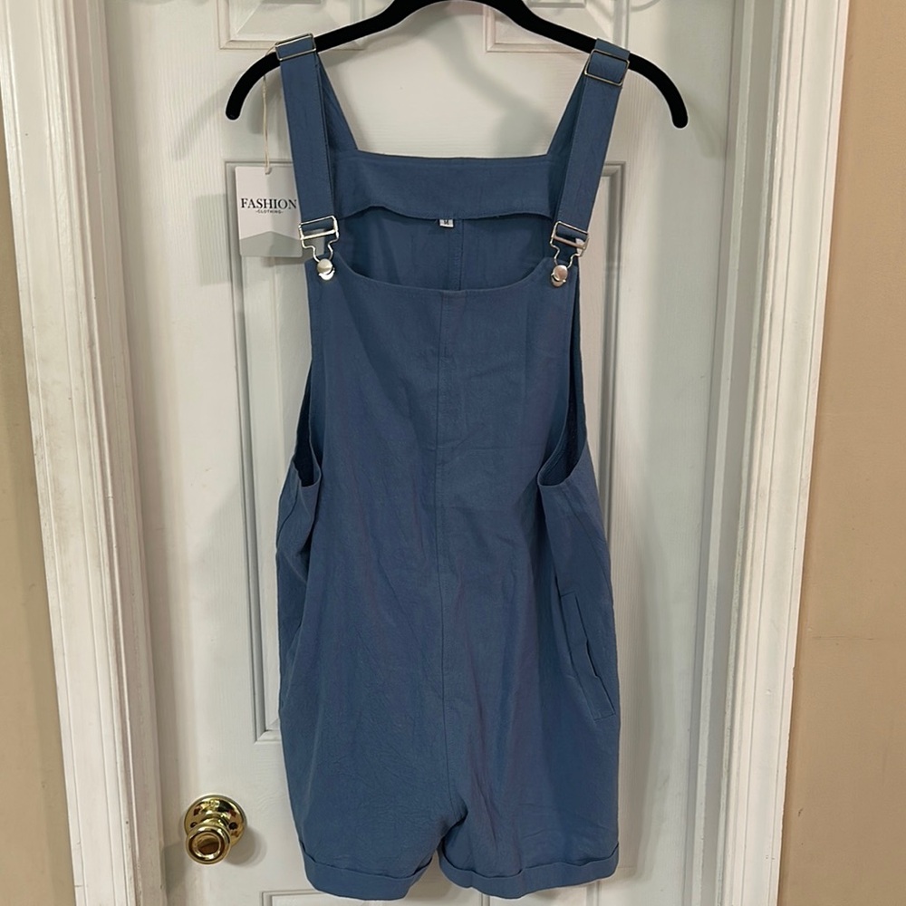 Blue Denim Overalls